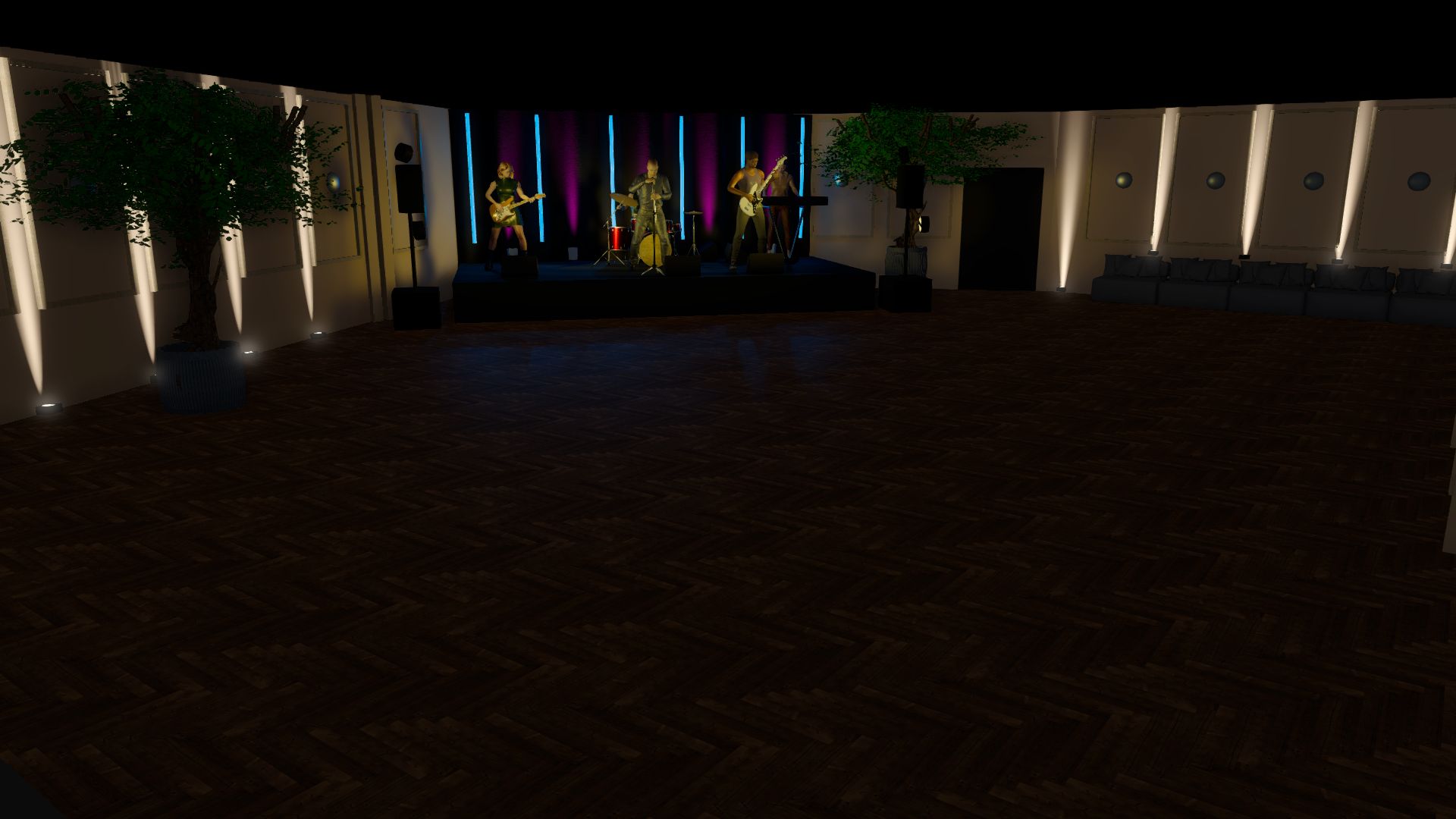 3D-visualisering ljusdesign 2